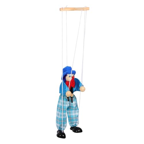 Vaguelly Puzzle-Spielzeug 4 Stück Marionette interaktives Spielzeug Kinder Puppen Toy Spielpuppen vorgeben Weihnachten Mädchenspielzeug Wohnkultur lustige Puppen Schüttgut schmücken von Vaguelly