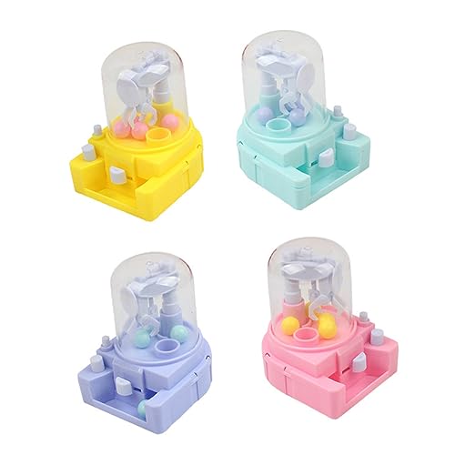 Vaguelly 4 Stück Mini-gacha-Maschine Lustige Süßigkeitenfänger-spielzeuge Candy-Catcher-Maschine Miniatur-süßigkeitengreifer Süßigkeitenmaschine Für Kinder Exquisite Bonbonfangmaschinen Abs von Vaguelly