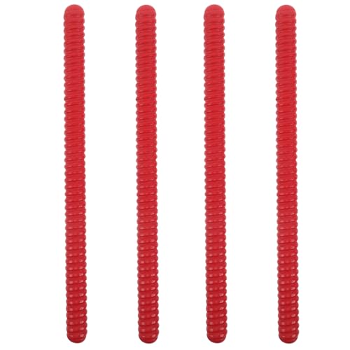 Vaguelly 4 Stück Musik-Rhythmusstäbe für Kinder: Musik-Lummi-Sticks – Spiral-Holz-Claves, musikalische Percussion-Trommelstöcke für Klassenzimmer, Schule, Aufführungen, Shows, Rot Vaguelly 4 Stück Musik-Rhythmusstäbe für Kinder: Musik-Lummi-Sticks – Spiral-Holz-Claves, musikalische Percussion-Trommelstöcke für Klassenzimmer, Schule, Aufführungen, Shows, Rot von Vaguelly