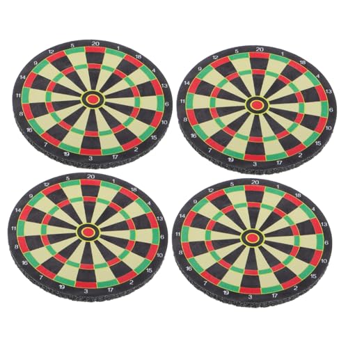 Vaguelly 4 Stück Puppenhaus Magnet-dartscheibe Wandschutz Für Dartscheiben Dartscheibe Für Erwachsene Indoor-Spiel Fangen Dartscheibe Klebrige Bälle -Spiel Dino-schießziel von Vaguelly