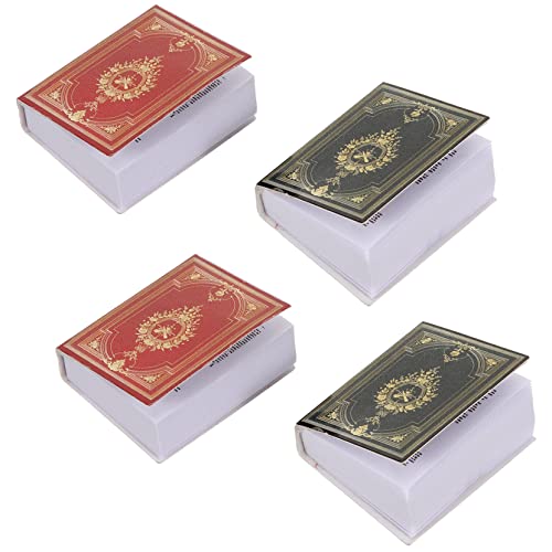 Vaguelly 4 Stück Puppenhaus Taschenbuch Dekorbücher Mini Dekobuch Mini Ornamente Zum Basteln Miniaturen Puppenhaus Zubehör Puppenminiaturen Rollenspielspielzeug Miniaturbücher Vaguelly 4 Stück Puppenhaus Taschenbuch Dekorbücher Mini Dekobuch Mini Ornamente Zum Basteln Miniaturen Puppenhaus Zubehör Puppenminiaturen Rollenspielspielzeug Miniaturbücher von Vaguelly