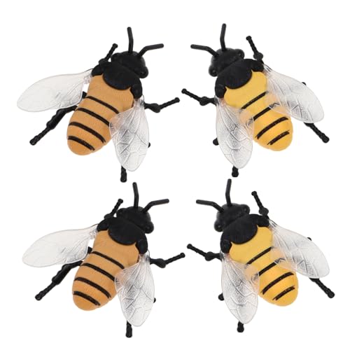 Vaguelly 4 Stück Realistische Aufziehbienen Mechanische Lauf Springbienen Detailgetreue Simulation als Partygeschenk Klassenzimmerpreis Pädagogisches Insektenspielzeug Vaguelly 4 Stück Realistische Aufziehbienen Mechanische Lauf Springbienen Detailgetreue Simulation als Partygeschenk Klassenzimmerpreis Pädagogisches Insektenspielzeug von Vaguelly