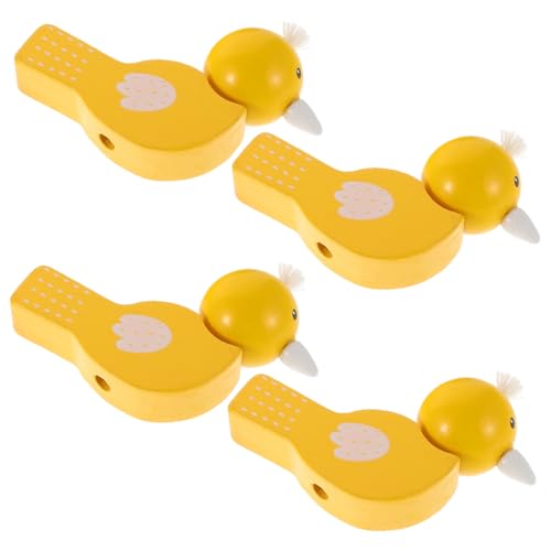 Vaguelly 4 Stück Teiliges Holz Vogelpfeifen für Kleinkinder Kindgerechtes Musikspielzeug mit Realistischem Design Sicher für Jungen und Mädchen als Partygeschenk und Lernspielzeug Vaguelly 4 Stück Teiliges Holz Vogelpfeifen für Kleinkinder Kindgerechtes Musikspielzeug mit Realistischem Design Sicher für Jungen und Mädchen als Partygeschenk und Lernspielzeug von Vaguelly