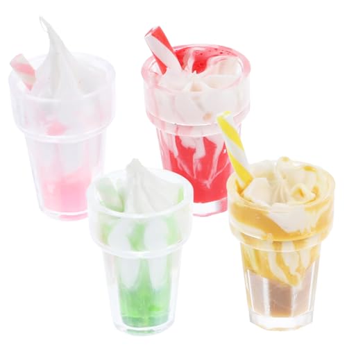 Vaguelly 4 Stück Teiliges Mini Eiscreme dekorationsset für Puppenhaus Detailgetreue Miniatur eisdiele Requisiten Bunte Mini spielzeuggetränke Geeignet für Tiny House Zufällige Farbe Vaguelly 4 Stück Teiliges Mini Eiscreme dekorationsset für Puppenhaus Detailgetreue Miniatur eisdiele Requisiten Bunte Mini spielzeuggetränke Geeignet für Tiny House Zufällige Farbe von Vaguelly