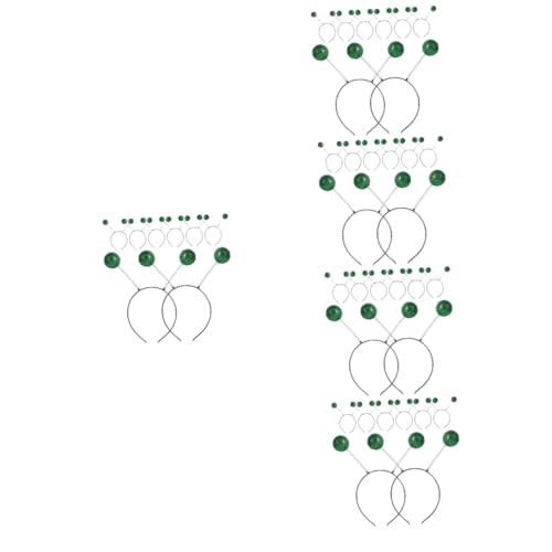 Vaguelly 40 Stück Schaumstoff Kugel Stirnband Alien Kopfbedeckungen Alien Kostüm Requisite Alien Cosplay Haarreifen Alien Party Haarbänder Einzigartige Haarreifen Alien Zubehör von Vaguelly