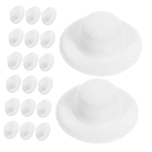 Vaguelly 40 Stück Teiliges Weiß Kleine Bastel hüte für Babypuppen Haustiere Weinflaschen Vielseitig Einsetzbar für DIY handwerksprojekte und Einzigartige Dekorationen Vaguelly 40 Stück Teiliges Weiß Kleine Bastel hüte für Babypuppen Haustiere Weinflaschen Vielseitig Einsetzbar für DIY handwerksprojekte und Einzigartige Dekorationen von Vaguelly