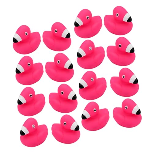 Vaguelly 48st Flamingo-Spielzeug Spielzeug Babybadewanne Kinderspielzeug Badewanne Badespielzeug Für Kinder Indoor-badewanne Babyspielzeug Cartoon-badespielzeug Rosy Vinyl von Vaguelly