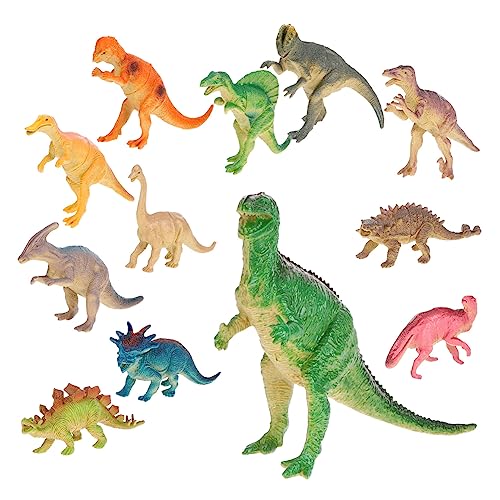 Vaguelly 5 Sätze Dinosaurier-Spielzeug Kleine Dinosaurierfiguren Realistische Figuren Dinosaurier-schmuck Künstlicher Dinosaurier Haushaltsdekoration Tier Zutaten Plastik Kind Schreibtisch von Vaguelly