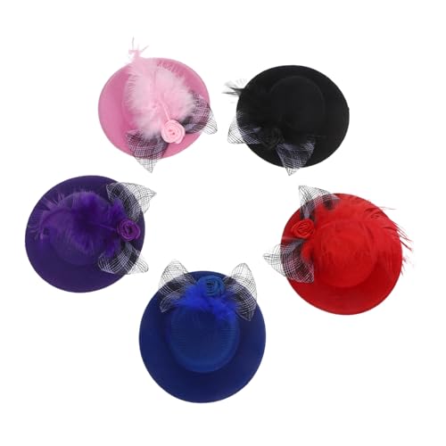 Vaguelly 5 Stück Hut Ornament Mini Hut Für Puppen Kleiner Puppenhut Kleiner Zylinder Zum Basteln Kleine Partyhüte Für Miniatur Zylinder Zum Basteln Vaguelly 5 Stück Hut Ornament Mini Hut Für Puppen Kleiner Puppenhut Kleiner Zylinder Zum Basteln Kleine Partyhüte Für Miniatur Zylinder Zum Basteln von Vaguelly