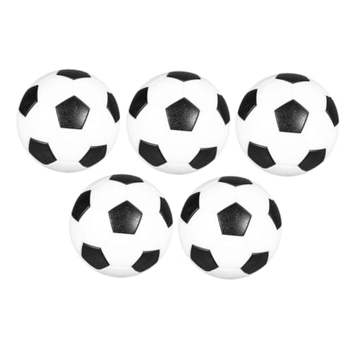 Vaguelly 5 Stück Mini Tischfußball Mini Sportbälle Tischfußball Ersatzbälle Kleinkind Fußball Tischfußball Spieltisch Tischfußball Ersatzbälle Mini Fußbälle Umweltfreundlicher von Vaguelly