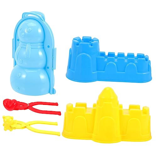 Vaguelly 5 Stück Schneeball Clip Winter Outdoor Spielzeug Outdoor Schneeball Maker Winter Schnee Spielzeug Set Kinder Schneeball Formen Outdoor Schnee Spielzeug Schneekugel von Vaguelly