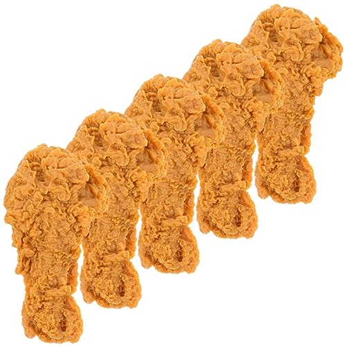 Vaguelly 5stücke Fake Hähnchenbeine Drumstick-Dekorationen Für Küche Und Zuhause Attraktion Für Parties Lehrmittel Vaguelly 5stücke Fake Hähnchenbeine Drumstick-Dekorationen Für Küche Und Zuhause Attraktion Für Parties Lehrmittel von Vaguelly