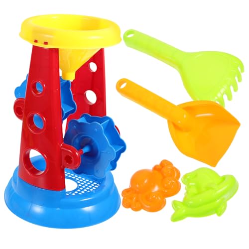 Vaguelly 5 Stück Teiliges Set Strandspielzeug für Sand Eimer und Sanduhr Wasserspielzeug für Sommerabenteuer im Freien Jungen Vaguelly 5 Stück Teiliges Set Strandspielzeug für Sand Eimer und Sanduhr Wasserspielzeug für Sommerabenteuer im Freien Jungen von Vaguelly