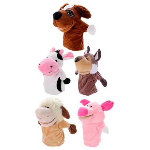 Vaguelly Handpuppe Spielzeug 5 Stück Tierpuppen Kinderspielzeug Kinderspielzeug Puppen Für Kinder Kinderspielzeug Affenpuppen Spielzeug Für Kinder Spielzeug Für Kinder Handpuppen Für Kinder von Vaguelly