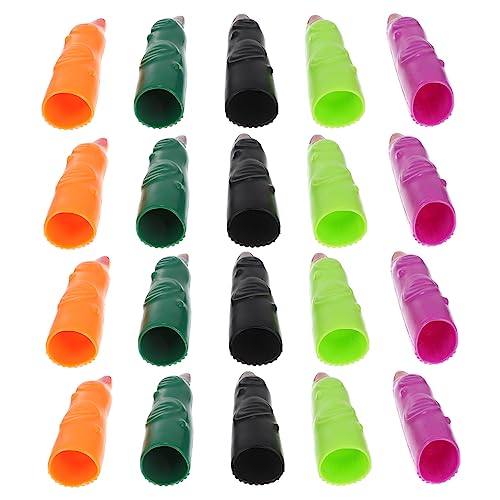 Vaguelly 50 Stück Halloween Hexennägel Hexenzubehör Hexenfinger Halloween Fingernagel Requisiten Künstliche Fingernägel Halloween Fingerkrallen Falsche Halloween Nägel Halloween von Vaguelly