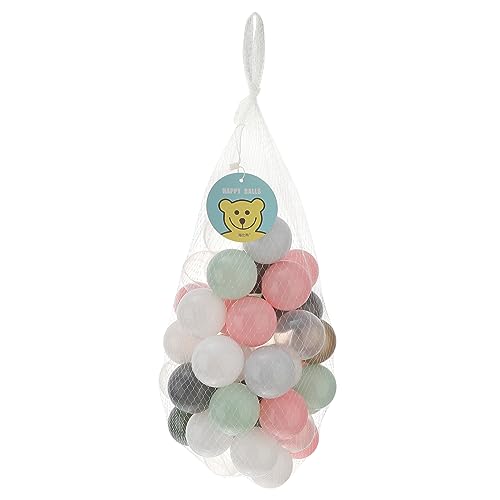 Vaguelly 50 Stück Meeresball Kleinkind Ball Wasser- Macaron Sea Ball Liebhaberkorb Aquarienschmuck Taucher Aquarienbaumpflanzen Requisiten Augäpfel Ozeanball Für Miniatur Sport von Vaguelly