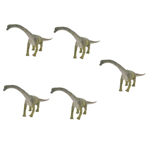 Vaguelly 5St Brachiosaurus-Simulationsmodell Dinosaurier-Statue zu Spielen Dinosaurier-Statue für die Dekoration Dinosaur Toys Dinosaur Spielzeug dekoratives Dinosauriermodell Plastik von Vaguelly