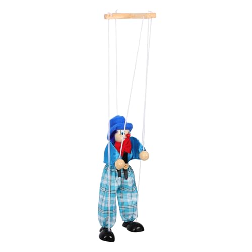 Vaguelly 5st Marionette Wohnakzente Dekor Weihnachtsstrumpffüller Piratenspielzeug Dramatische Spielpuppe Handpuppe Weihnachtsspielzeug Hausdekorationen Für Zu Hause Holz Cosplay Kind Pala von Vaguelly