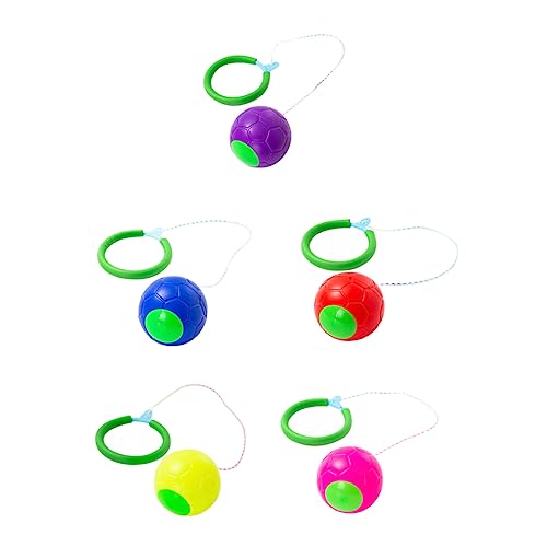 Vaguelly 5St Tritt den Ball fitnessgeräte flummies f�r springseil für seilchen springseil Springsport Überspringen Sie es Ball Plastik von Vaguelly