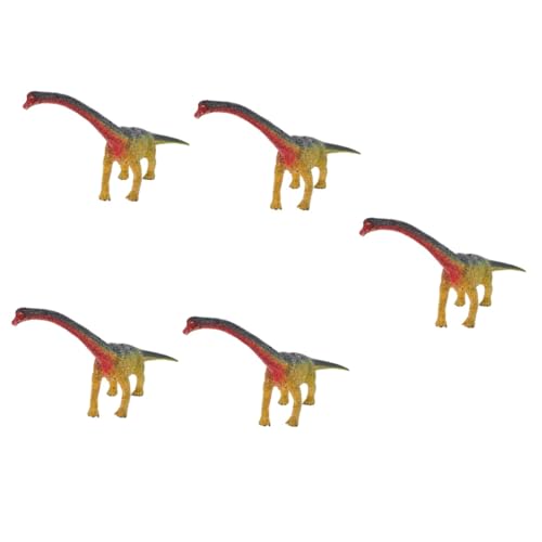 Vaguelly 5st Brachiosaurus-simulationsmodell Kognitives Dinosauriermodell Dinosaurierfigur Für Spiel Kinder-Dinosaurier-Statue Kind Dinosaurier Spielzeug Dinosaurier-Figur Plastik von Vaguelly