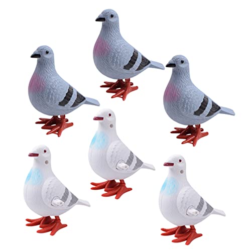 Vaguelly 6 Stück Teiliges Aufziehspielzeug Springende Tauben für Kompakte Lustige Uhrwerkspielzeuge Bunte Plüschfiguren zu Weihnachten und Ostern Einfache Handhabung Vaguelly 6 Stück Teiliges Aufziehspielzeug Springende Tauben für Kompakte Lustige Uhrwerkspielzeuge Bunte Plüschfiguren zu Weihnachten und Ostern Einfache Handhabung von Vaguelly
