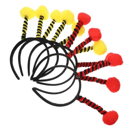 Vaguelly 6 Stück Teiliges Halloween Haarschmuck Ameisenantennen Stirnband mit Bunten Bommeln Leichtes Kostümzubehör für Party Karneval und Cosplay Langlebig und Komfortabel zu Tragen Vaguelly 6 Stück Teiliges Halloween Haarschmuck Ameisenantennen Stirnband mit Bunten Bommeln Leichtes Kostümzubehör für Party Karneval und Cosplay Langlebig und Komfortabel zu Tragen von Vaguelly