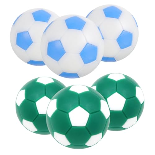 Vaguelly 6 Stück Tischfussball Fußball Mini-kickerbälle Fußbälle Multi-spieltisch Mini-tischkicker Tischspielbälle Für Erwachsene Zubehör Für Tischspiele Foosballkugeln Plastik von Vaguelly