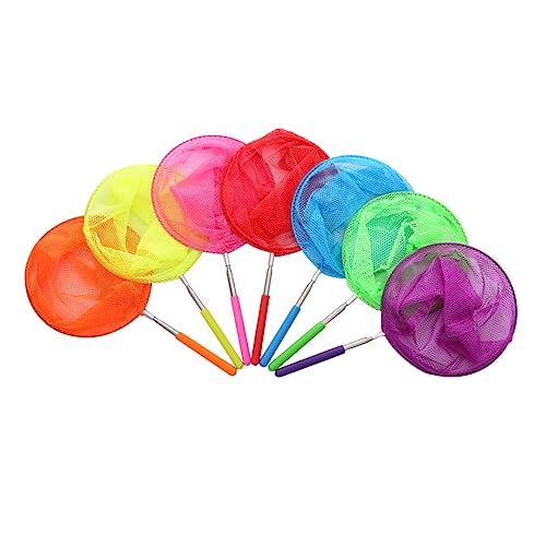 Vaguelly 6St teleskopierbares Fischernetz Vogelnetz Fangnetze Sammelnetz Kinder spielset Netzfänger Kinder Outdoor Spielzeug Kinder draußen Spielzeug einziehbares Netz ausziehbares Netz von Vaguelly