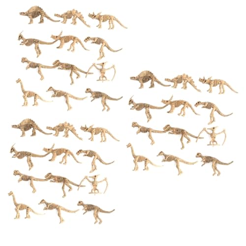 Vaguelly 72 STK Dinosaurierskelettmodell Kinderspielzeug Spielzeug für Kinder Knochen Spielzeug Lernspielzeug Toys Kinder Spielzeug Kinder spielsachen Dinosaurierfiguren für Kinder von Vaguelly