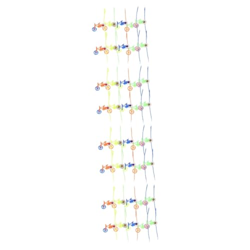 Vaguelly 80 STK Fahrrad Spielzeug Fahrräder Mit Spielzeugausrüstung Spielzeug-Fahrrad Spielzeug Für Kleinkinder Fahrradspielzeug Für Kinder Laufrad Für Kinder Partyspielzeug Pp von Vaguelly