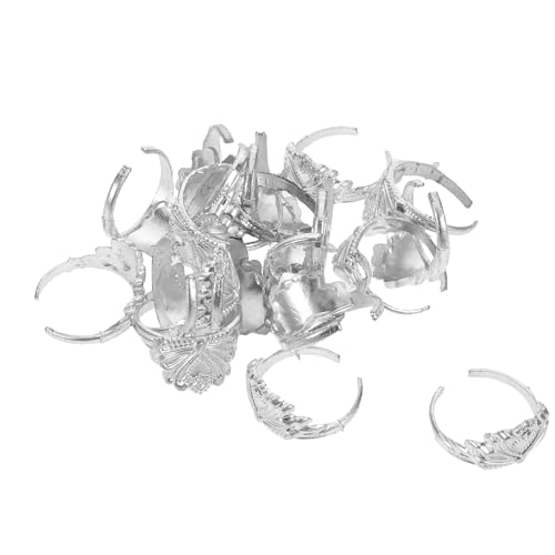 Vaguelly 80 Stück Miniatur-Puppenkrone aus Kunststoff, Puppenhaus-Miniatur-Tiara, Ankleide-Kopfbedeckung für Puppenhaus-Puppen, Rollenspiele, Haar-Accessoires Vaguelly 80 Stück Miniatur-Puppenkrone aus Kunststoff, Puppenhaus-Miniatur-Tiara, Ankleide-Kopfbedeckung für Puppenhaus-Puppen, Rollenspiele, Haar-Accessoires von Vaguelly