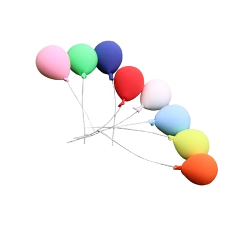Vaguelly 8St Puppenhaus-Ballon bastelsets+für+Kinder bastel Set für Kinder Mikrogartenverzierung Knetmasse Ornament Luftballons Feengarten Zubehör Miniaturdekoration Dekorationen Modell Ton von Vaguelly