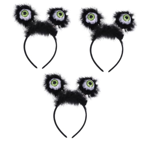 Vaguelly 9 Stk Halloween-Party-Haar-Accessoire Halloween-Haarreifen leuchten haar kopfschmuck halloween haarschmuck halloween kopfschmuck Halloween-Kopfschmuck scheinen Augapfel Stirnband von Vaguelly