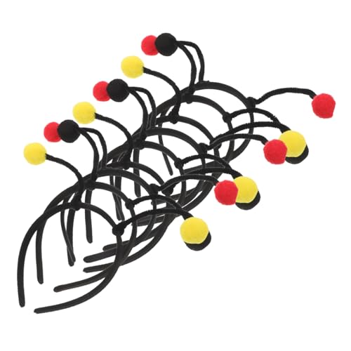 Vaguelly 9 Stück Teiliges Haarreif mit Bienen Ameisen Fühlern Leichte Bunte Tier-stirnbänder mit Pompons Bequemes Kopfband für Party Rollenspiel und Bühnenauftritte Vaguelly 9 Stück Teiliges Haarreif mit Bienen Ameisen Fühlern Leichte Bunte Tier-stirnbänder mit Pompons Bequemes Kopfband für Party Rollenspiel und Bühnenauftritte von Vaguelly