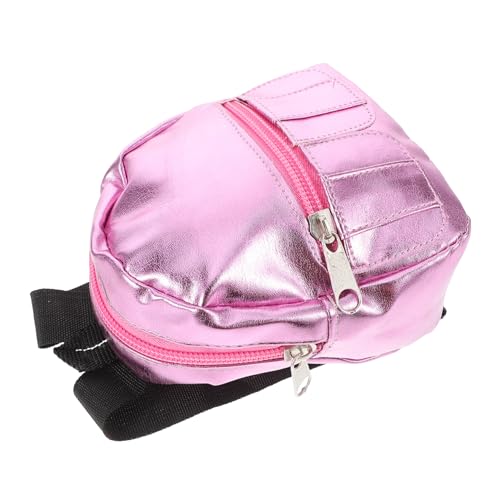 Vaguelly Süße Mädchen Tasche Puppe Tasche Puppe Rucksack für 18 Zoll Amerikanische Puppe Mini Schultasche Ornament von Vaguelly