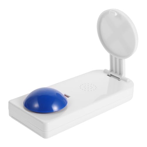 Vaguelly Anrufbeantworter Buzzer Taste Antwort Buzzer Spiel Antwort Buzzer Buzzer Für Quizspiele Game Show Buzzer Klassenzimmer Buzzer Spiel Buzzer Hand Buzzer Sound Taste Kunststoff Blau von Vaguelly