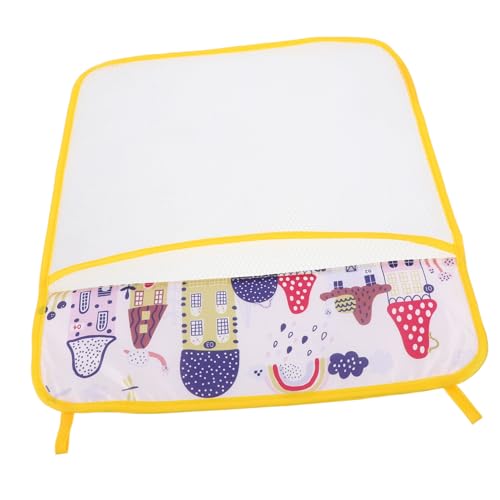 Vaguelly Aufbewahrungstasche Für Spielzeug Aufbewahrung Von Badespielzeug Für Babys Netztasche Für Badespielzeug Hängetasche Für Die Dusche Badewanne Spielzeughalter Polyester Yellow von Vaguelly