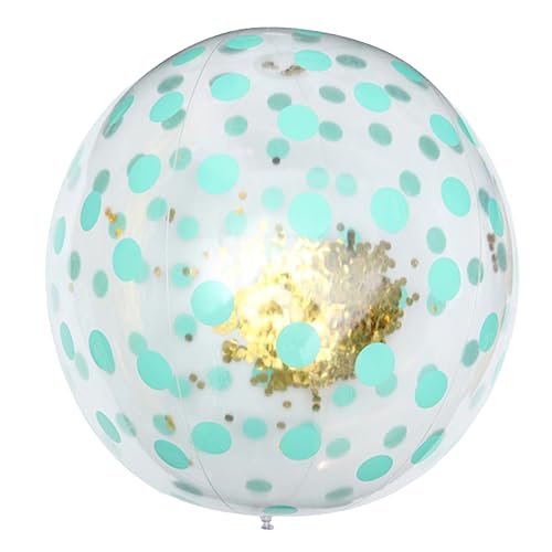 Vaguelly Aufblasbarer Strandball Transparenter PVC Wasserspielzeug für Strandspiele und Kreative Fotografie Requisiten Vaguelly Aufblasbarer Strandball Transparenter PVC Wasserspielzeug für Strandspiele und Kreative Fotografie Requisiten von Vaguelly