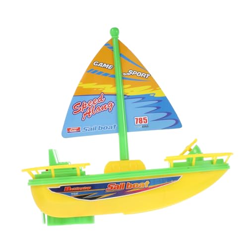 Vaguelly Bade Schnellboot Badespielzeug Für Die Wasserbadespielzeug Mini Wasserspielspielzeug Babyspielzeug Babywanne Lustige Badewanne Yachtspielzeug Badespielzeug von Vaguelly