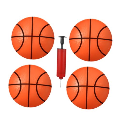 Vaguelly PVC-basketballspielzeug Für Jungen Und Mädchen Aufblasbares Spielzeug Simulationsspielzeug Für Jungen Und Mädchen Basketballkorb Bunt Mini-Basketball Zufällige Farbe von Vaguelly