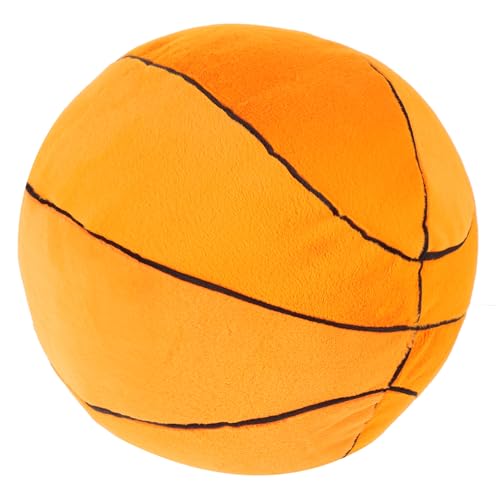 Vaguelly Basketballkissen Cute Pillow Lovely Pillow weihachtsgeschenk House Decoration weihnsgeschenke kopfkissen kuscheliges Fellkissen Sportball Plüsch Sportball-Plüschkissen PP Baumwolle von Vaguelly