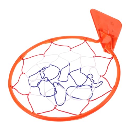 Vaguelly Basketballkorb Für Netz Basketballspiele Für Basketballkorb Zur Wandmontage Basketballtor Basketballkorb Und Ständer Schwimmbad Deck Mini-Basketball Federnd Plastik von Vaguelly