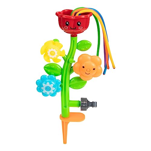 Vaguelly Blumen Gießen Sommerspielzeug Für Kleinkinder Poolspielzeug Für Kleinkinder Gartensprinkler-Spielzeug Outdoor-Spielzeug Für Kinder Outdoor-Sprinkler Für Kinder Abs Colorful von Vaguelly