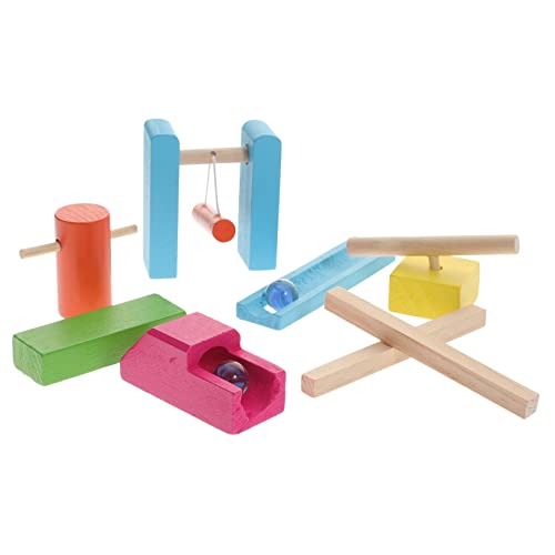 Vaguelly Holzbausteine Kinder Holzklotz 1 Set Domino Bausteine Lustiges Domino Spiel Zur Frühen Der Lernspielzeug Für Kreative Bauprojekte Und Pädagogisches von Vaguelly