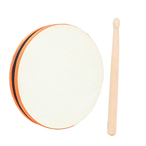 Vaguelly Doppelseitige Handtrommel Aus Pädagogisches Musikinstrument Für Early Educational Musikspielzeug Für Kleinkinder Knocking Drum Toy Ideal Für Jungen Und ädchen von Vaguelly