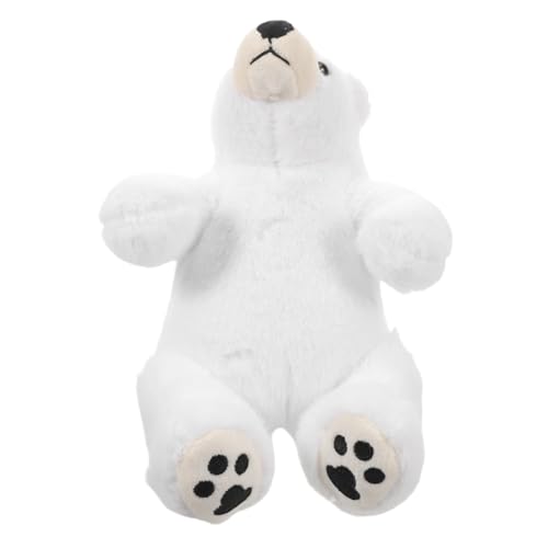 Vaguelly Eisbär Ausgestopfter Eisbär Plüsch Kuschelpuppe Statue Plüschtier Puppe Stofftier Mini Weiß Vaguelly Eisbär Ausgestopfter Eisbär Plüsch Kuschelpuppe Statue Plüschtier Puppe Stofftier Mini Weiß von Vaguelly