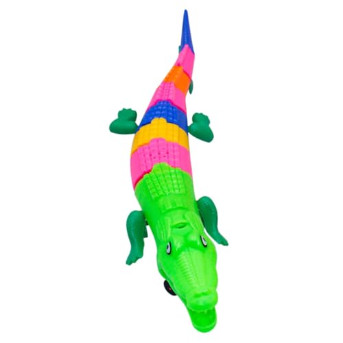 Vaguelly Elektrische Krokodile Hai Spiel Monster Jumbo Alligator Rasseln Tiere GOO Safe Toy Elektrisches Plüschtier dekoratives Krokodil-Modell Abs von Vaguelly