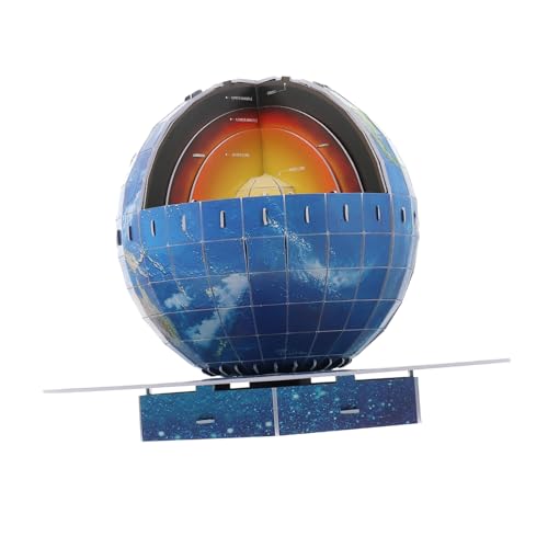 Vaguelly Erde Struktur Puzzle für Pädagogisches DIY Solar System Puzzle Sicheres Glattes Lernspielzeug Räumlichen Vorstellungskraft und Geographiekenntnisse Vaguelly Erde Struktur Puzzle für Pädagogisches DIY Solar System Puzzle Sicheres Glattes Lernspielzeug Räumlichen Vorstellungskraft und Geographiekenntnisse von Vaguelly
