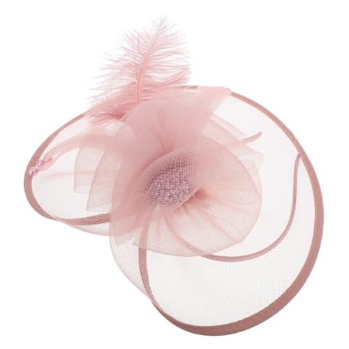 Vaguelly Fascinator Headpiece mit Netzstoff und Perlen Leichter Damen Kopfschmuck für Hochzeit Braut Party Vielseitiges Stirnband mit Schleife Komfortabel und Stilvoll Geeignet für Vaguelly Fascinator Headpiece mit Netzstoff und Perlen Leichter Damen Kopfschmuck für Hochzeit Braut Party Vielseitiges Stirnband mit Schleife Komfortabel und Stilvoll Geeignet für von Vaguelly