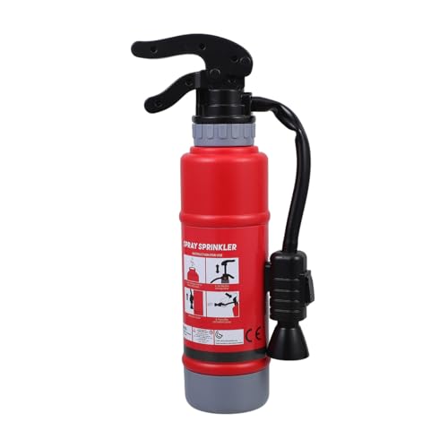 Vaguelly Feuerlöscher Wasserspray Feuerwehrmann Rollenspiel Feuerlöscher Geburtstagsfeier Dekoration Realistische Feuerwehrmann Spray Sprinkler von Vaguelly